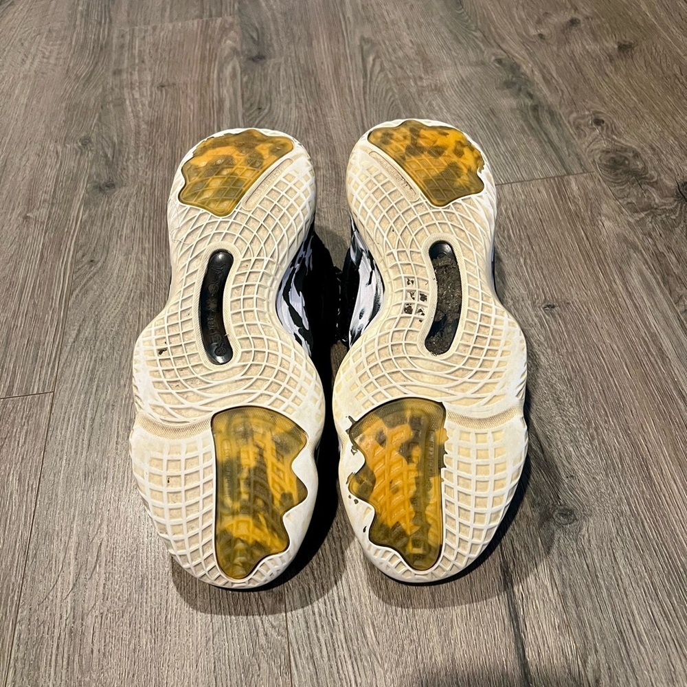 Adidas D.O.N. Issue #3 Basketball Shoes Black White Camo Men’s 9.5 - Picture 5 of 14